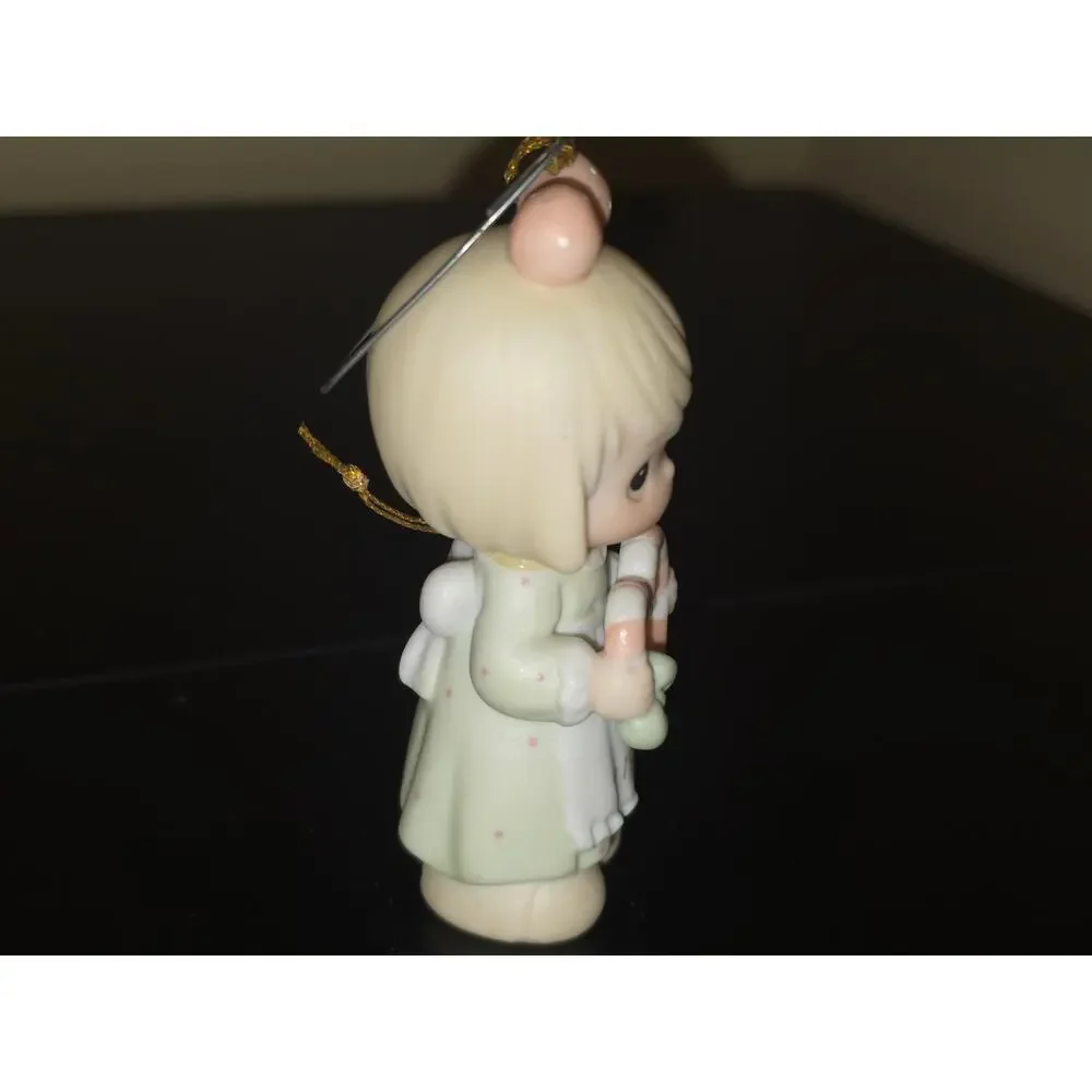 Precious Moments Cane You Join Us‎ For A Merry Christmas Ornament 1997 272698